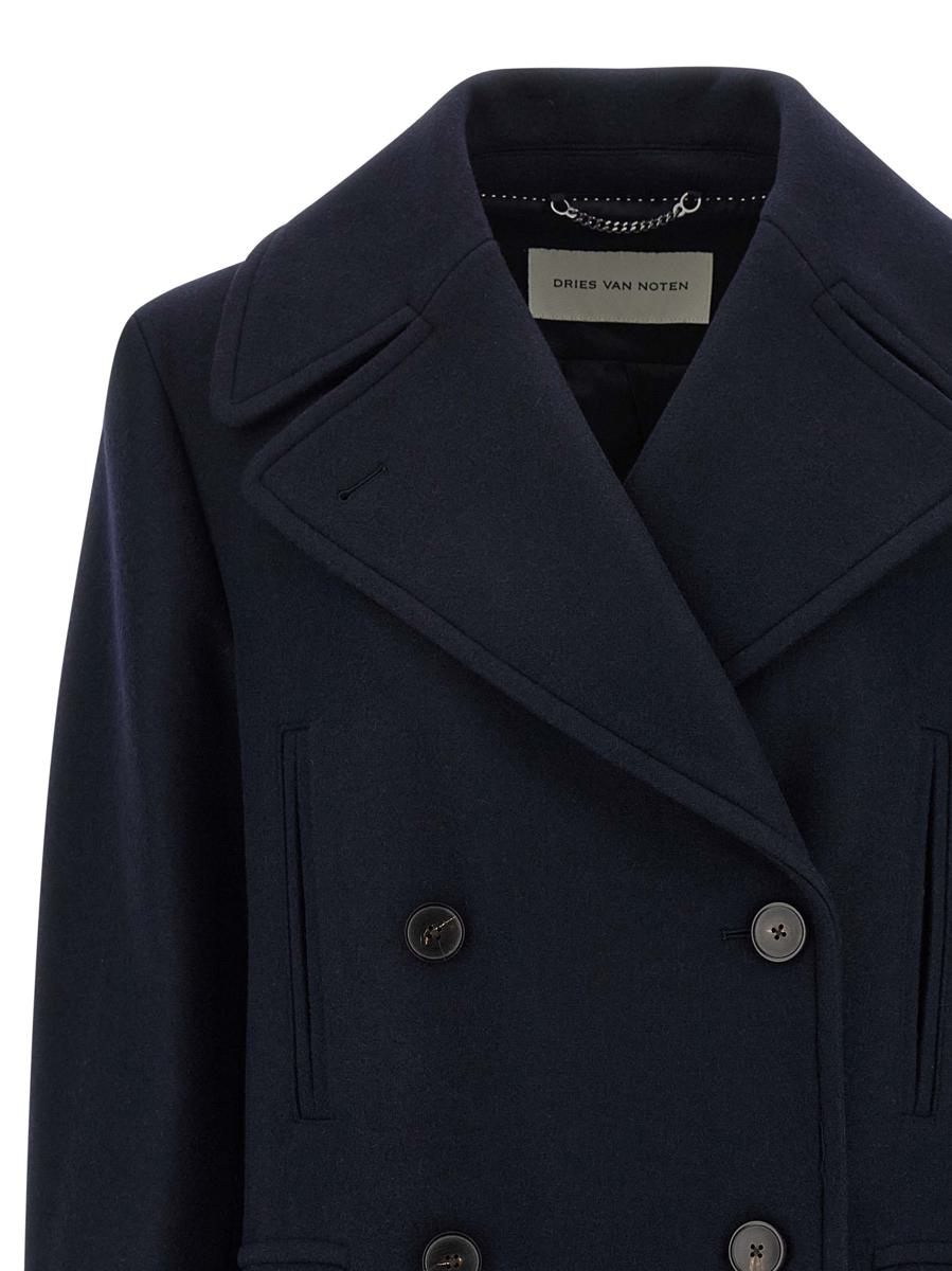 Dries Van Noten 'Vafel' Coat