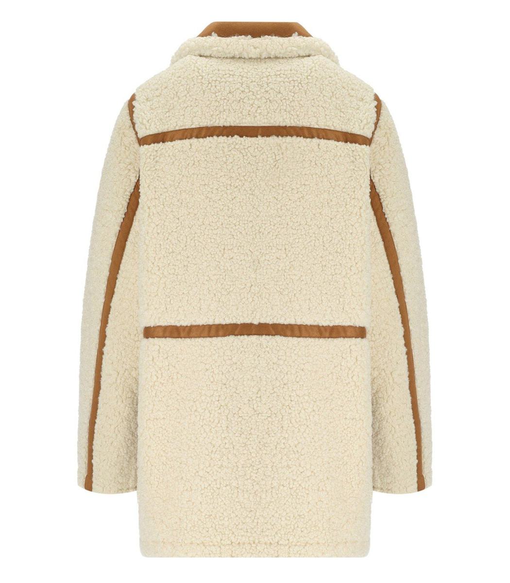 Stand Studio Chloe Ecru Double-Breasted Jacket