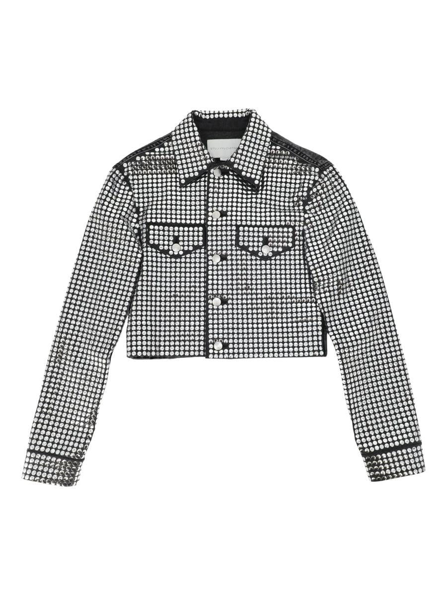 Stella McCartney Denim Jacket With Mirror Clothing