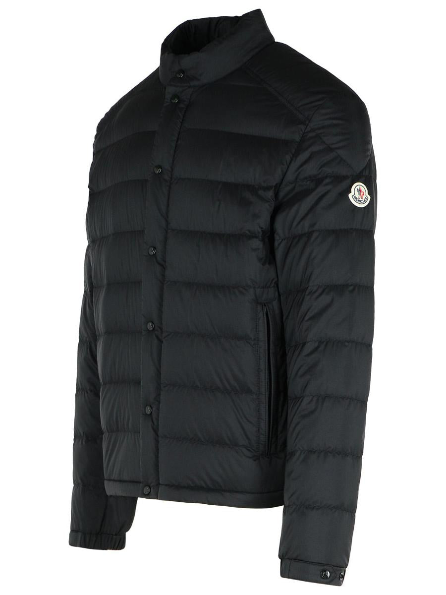 Moncler 'Selves' Black Polyamide Down Jacket
