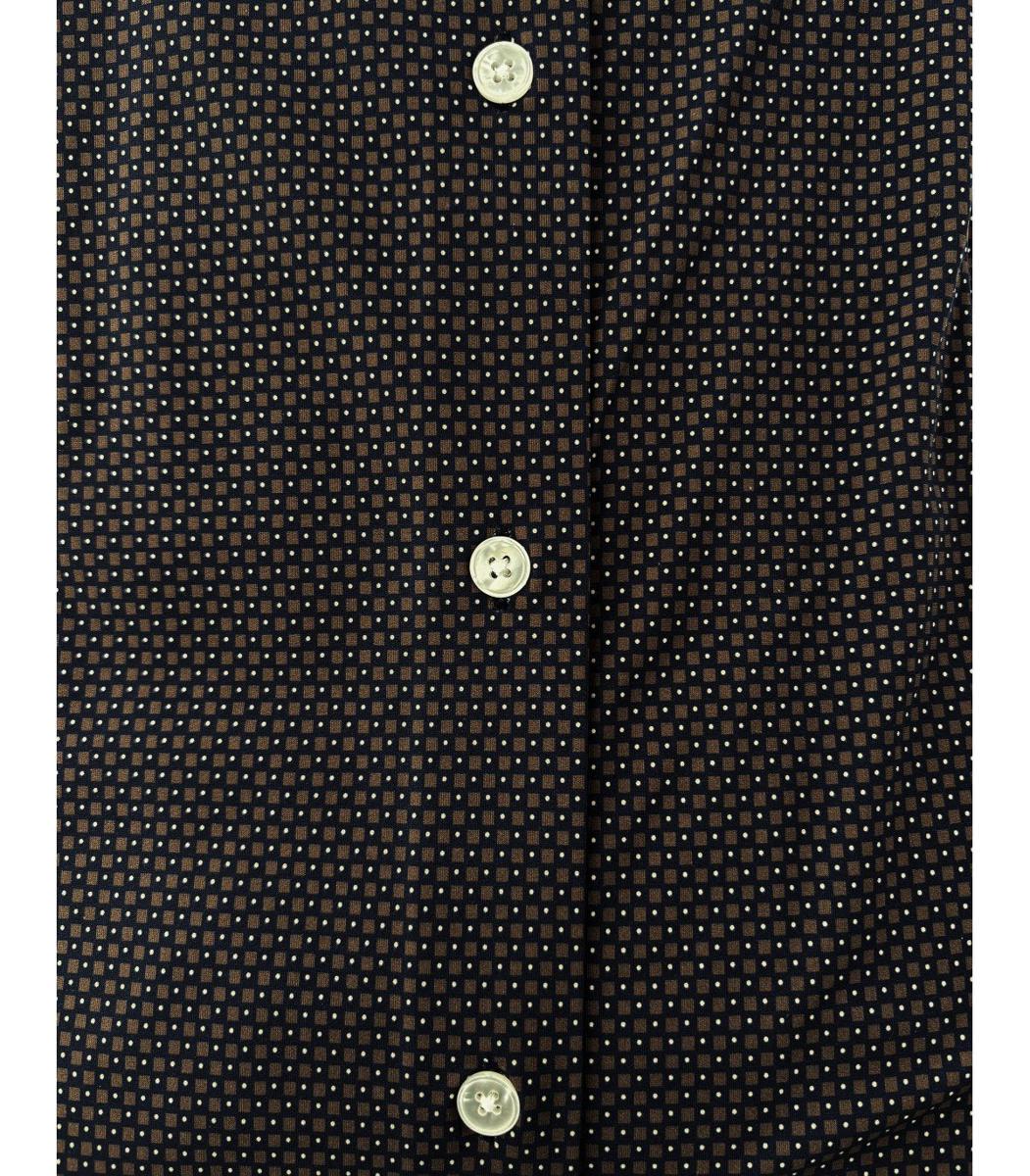 Archivium Blue Patterned Shirt