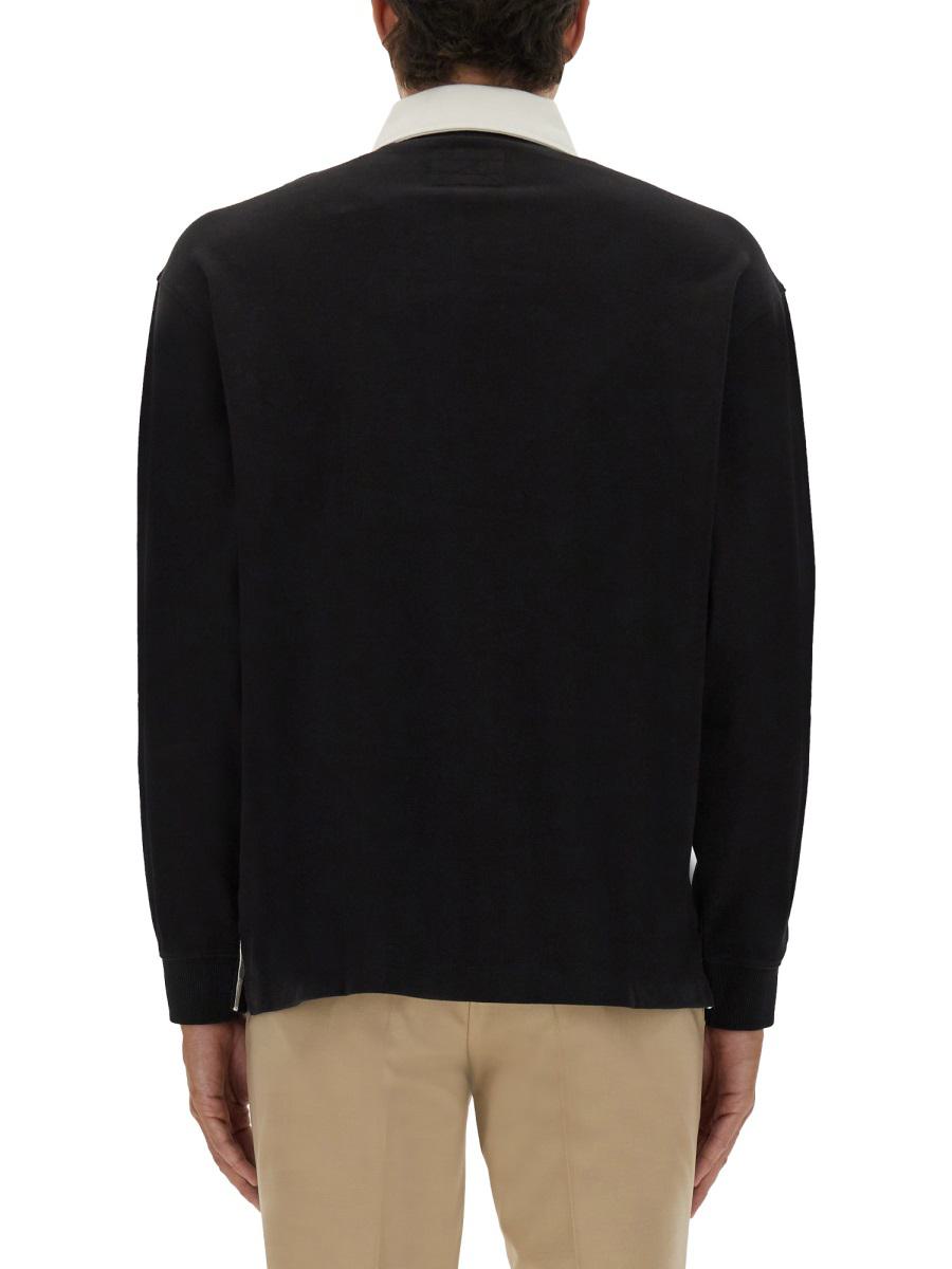 Hugo Boss Polo Shirt With College Style Logo