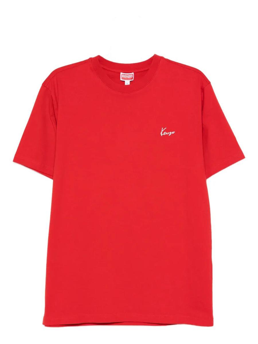 Kenzo Gots Archive Bouquet Print Cotton T-Shirt Clothing