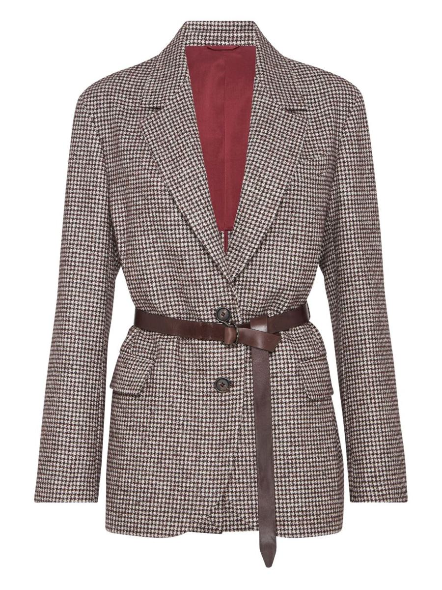 Brunello Cucinelli Wool Blazer Jacket