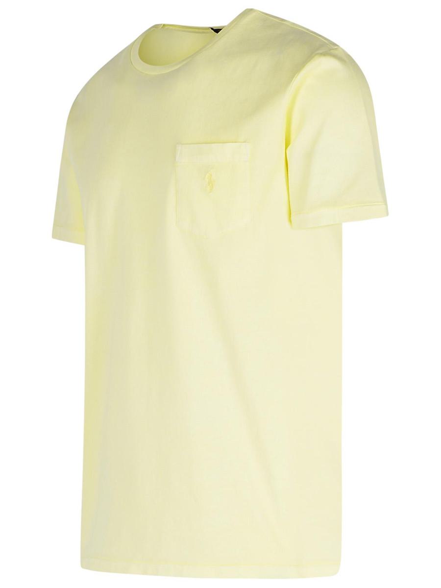 Polo Ralph Lauren Yellow Cotton T-Shirt