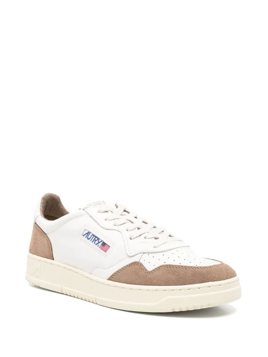Autry "Medalist Low" Suede Sneakers Shoes
