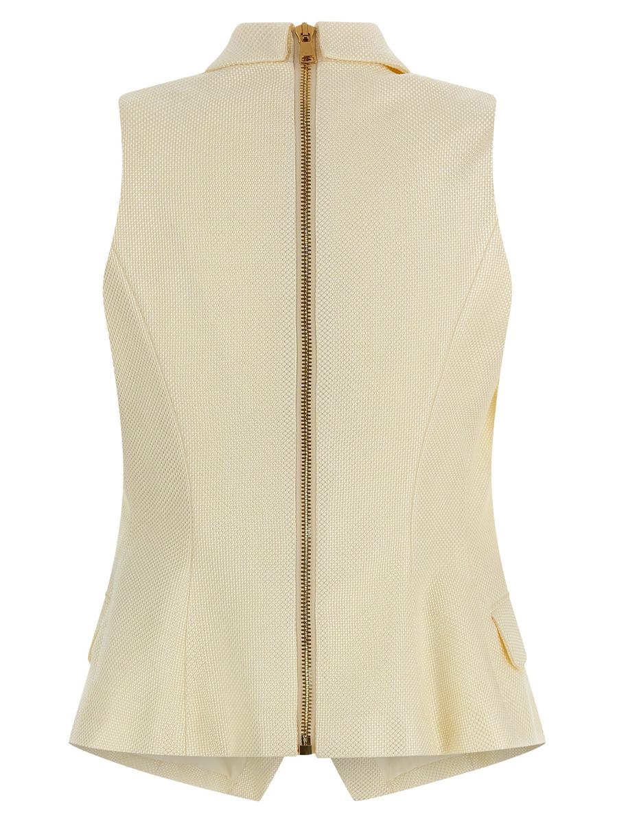 Balmain 'Gold And Gold Coin' Vest