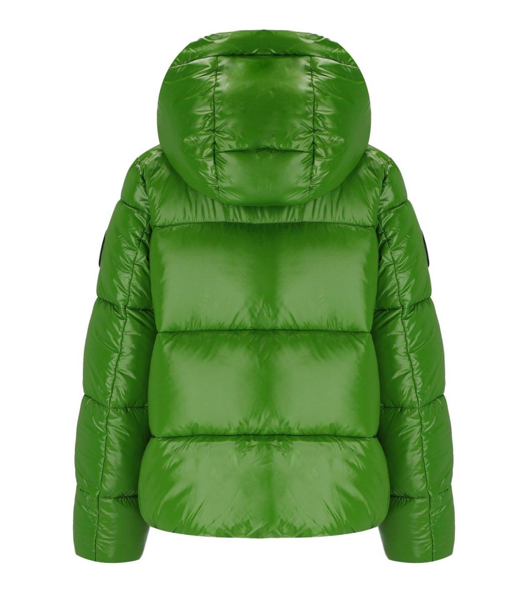 Save The Duck Biddy Green Hodded Padded Jacket