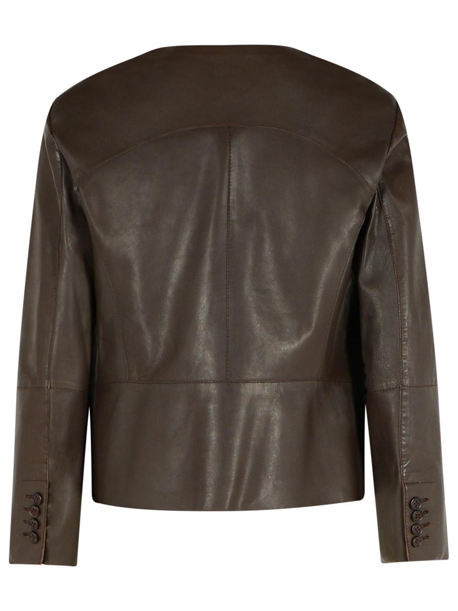 Bully Brown Leather Jacket
