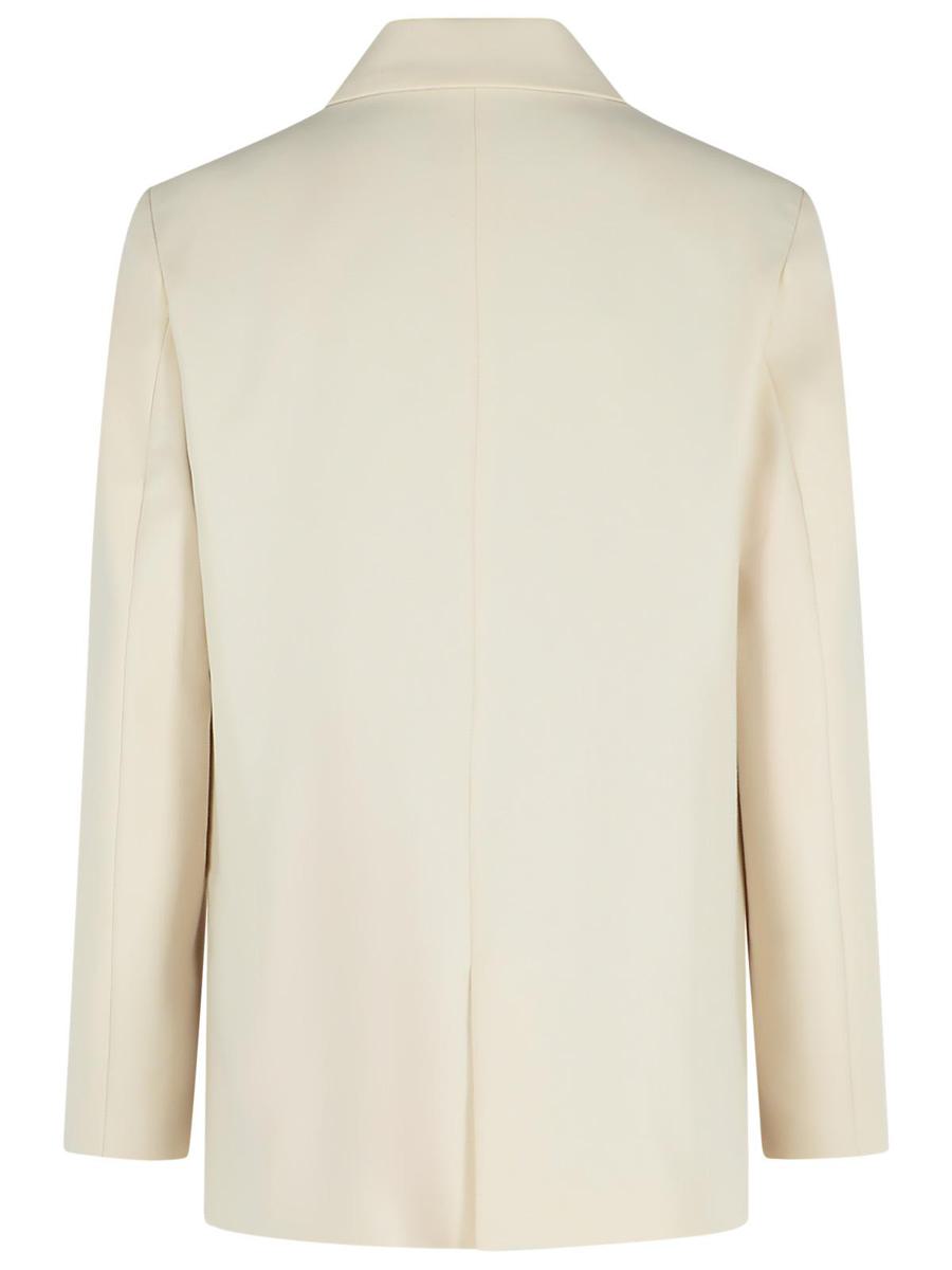Closed 'Lola' Blazer In Beige Viscose Blend