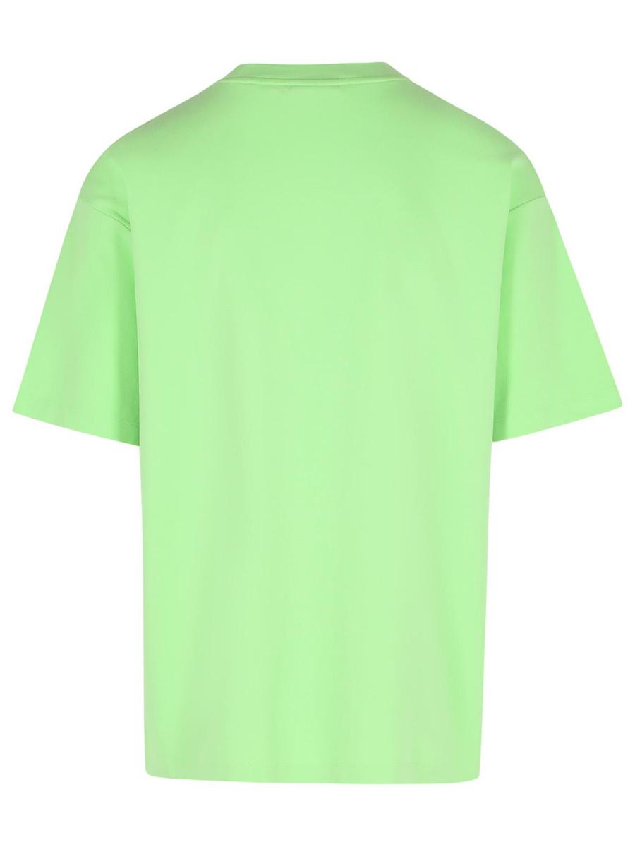 Drôle De Monsieur 'Classique' Green Cotton T-Shirt