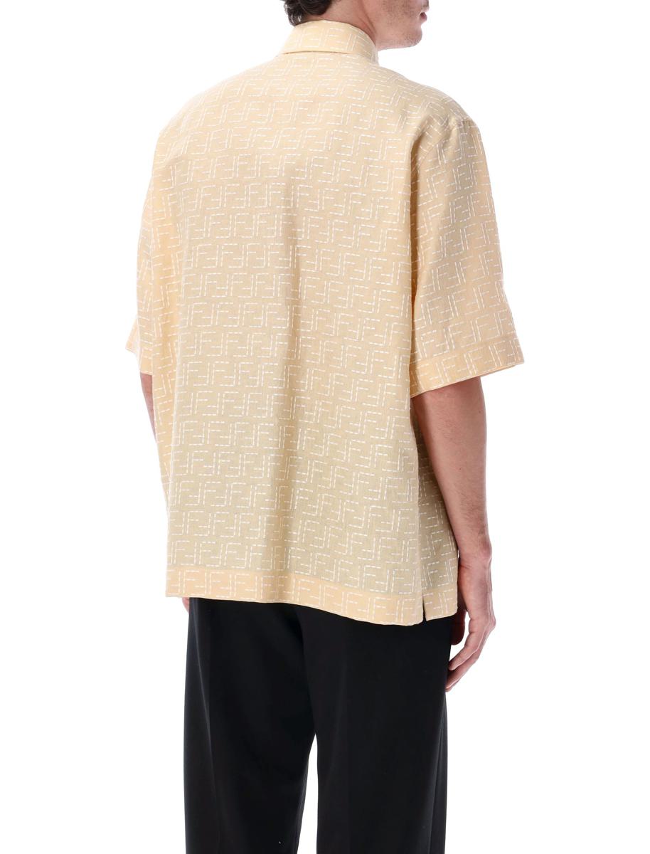 Fendi Ff Jacquard Shirt