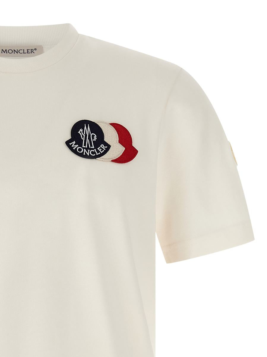 Moncler Tricolor Logo T-Shirt