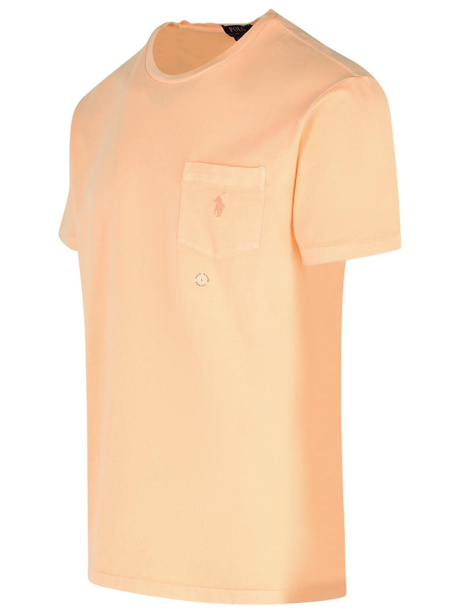 Polo Ralph Lauren Orange Cotton T-Shirt