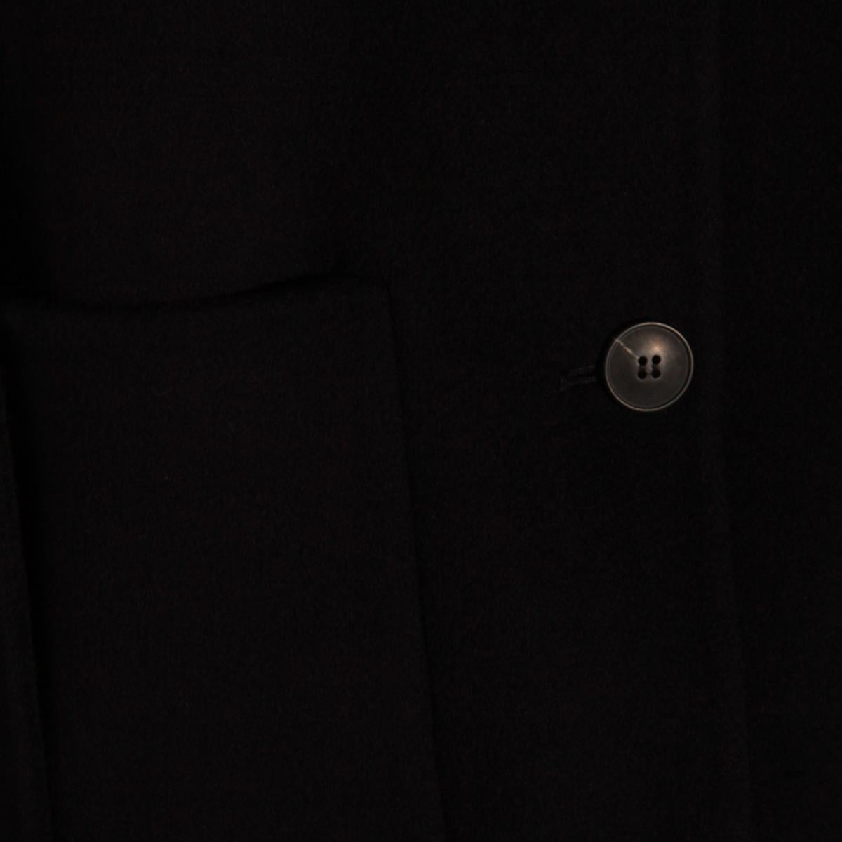 The Dynamis Studio Dark Blue Wool Coat
