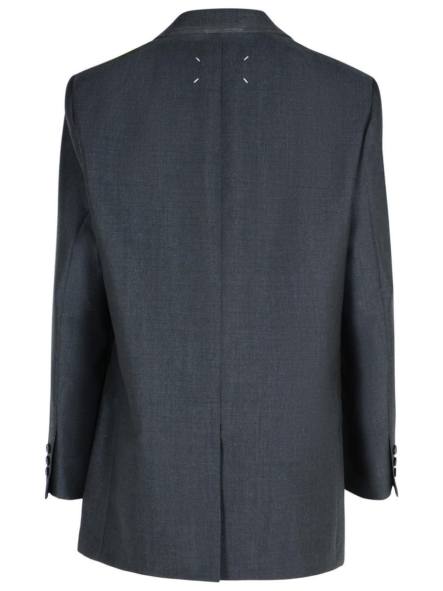 Maison Margiela Anthracite Wool Blend Blazer