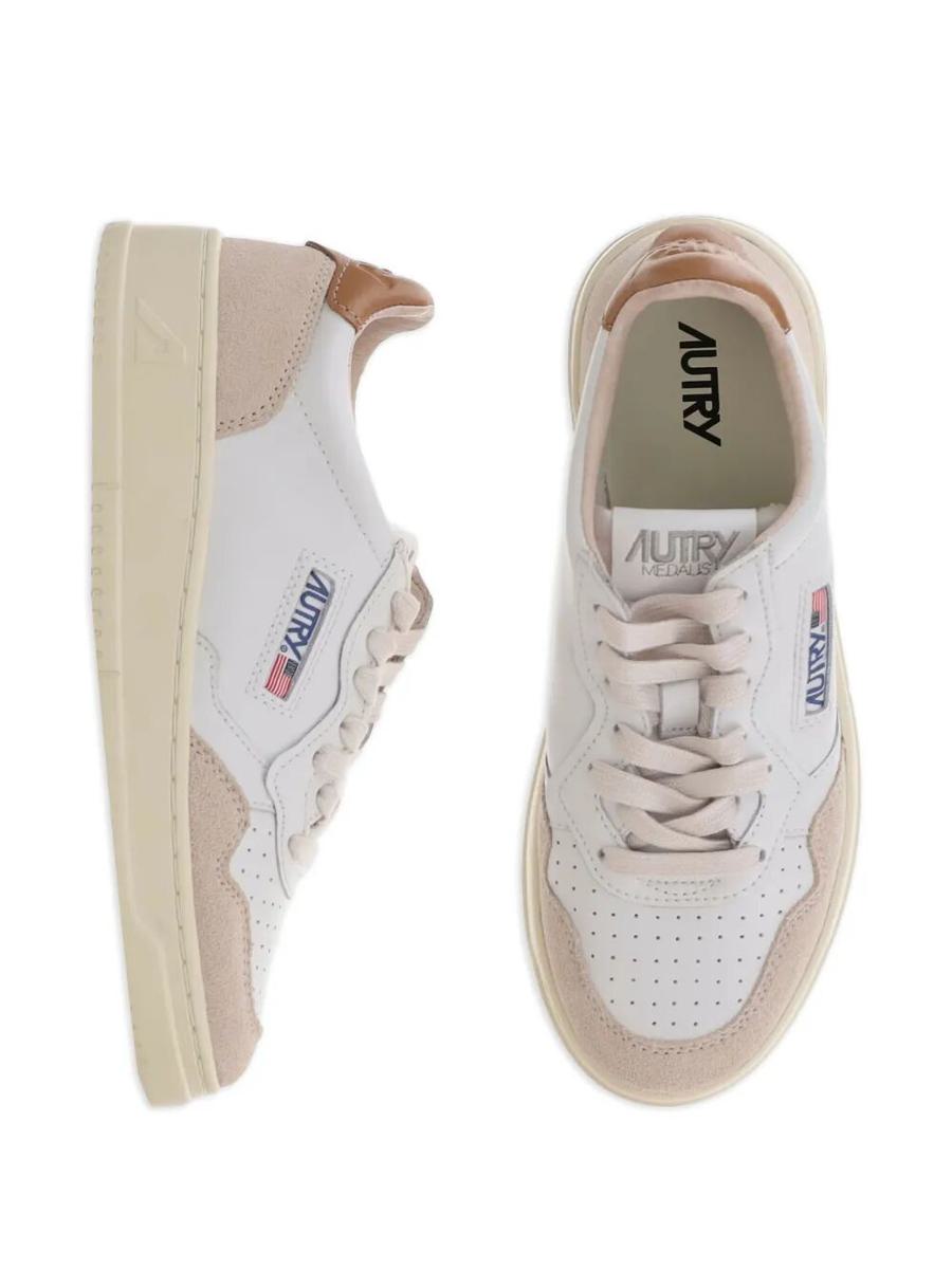 Autry "Medalist Low" Suede Sneakers Shoes