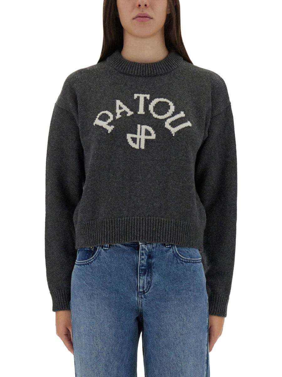 Patou Jersey With Logo And Monogram "Jp"