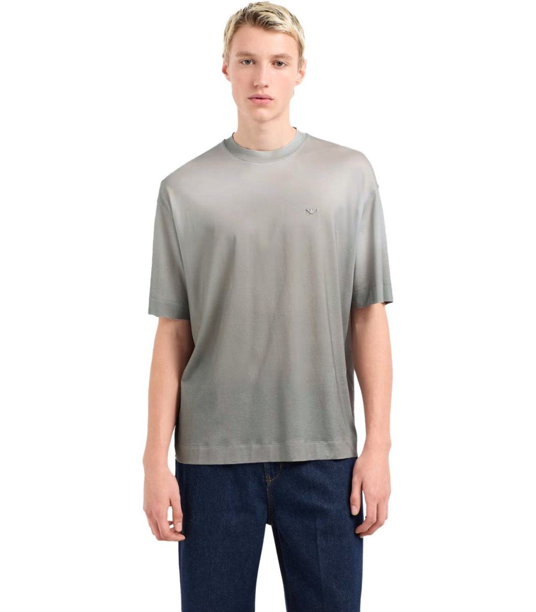 Emporio Armani Grey Degradé T-Shirt