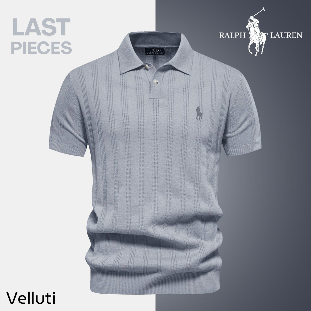 Heren Textuur Poloshirt van RL