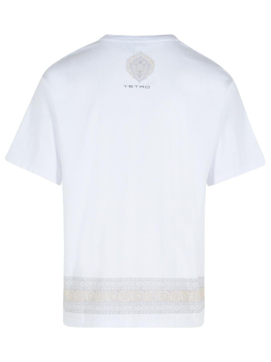 Etro 'Soho' White Cotton T-Shirt