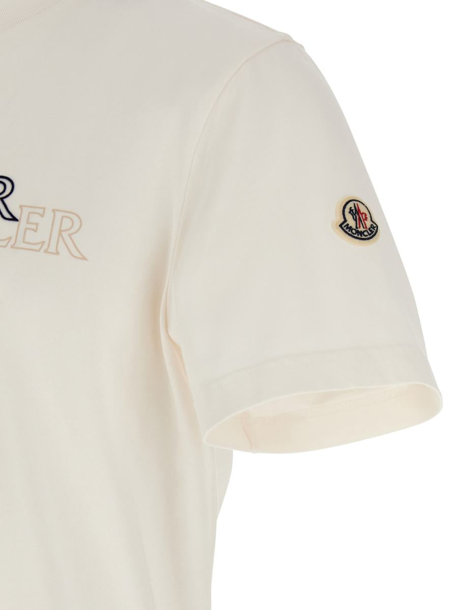 Moncler Flocked Logo T-Shirt