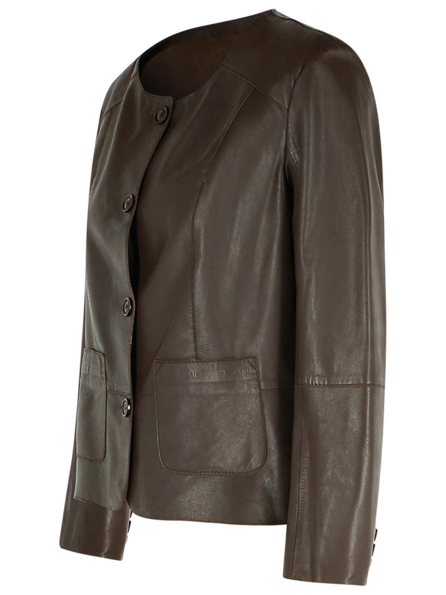 Bully Brown Leather Jacket