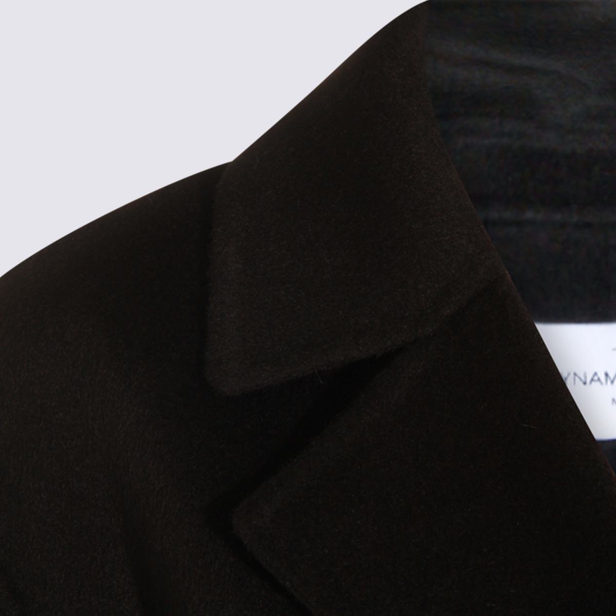 The Dynamis Studio Black Wool Coat