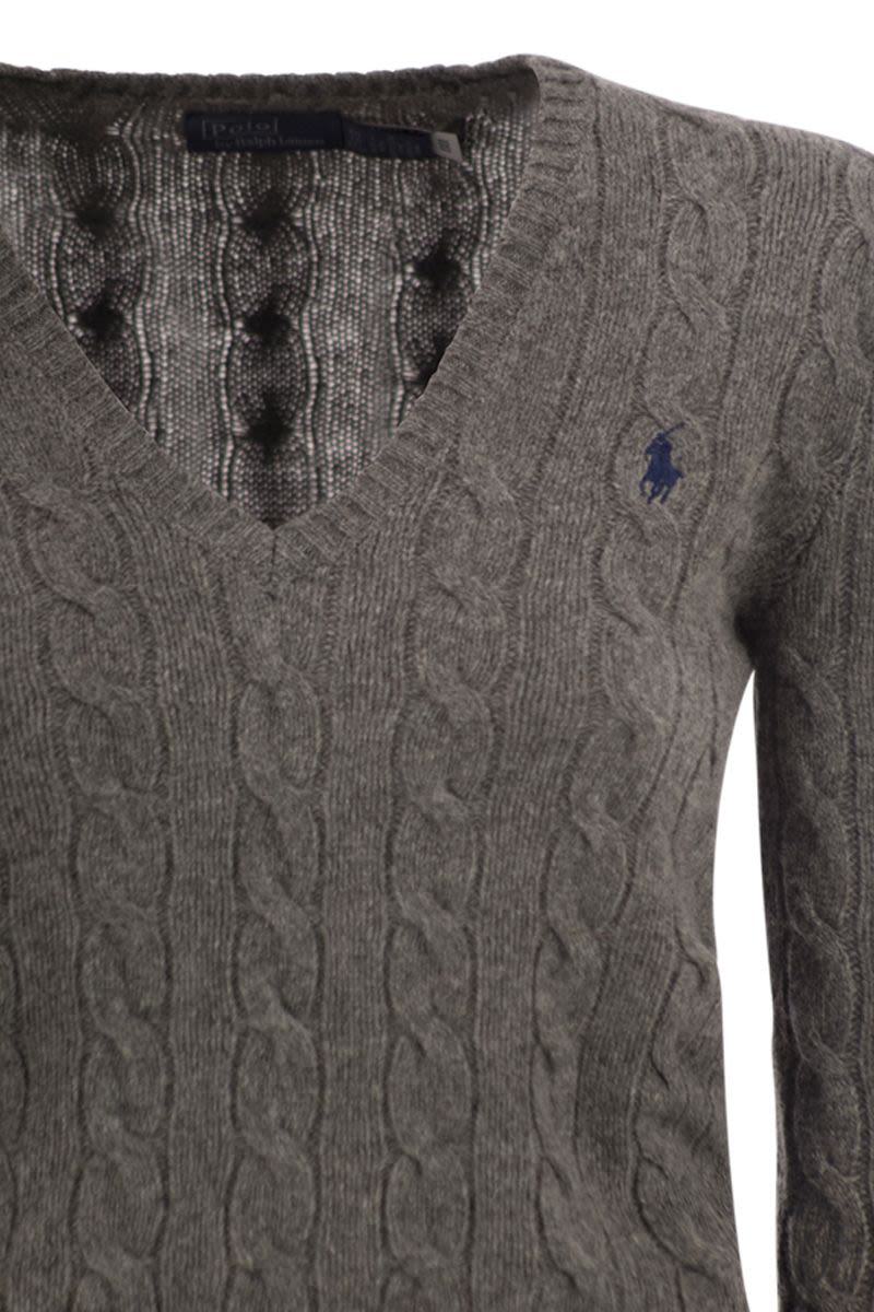 Polo Ralph Lauren Wool And Cashmere Cable Knit Jumper