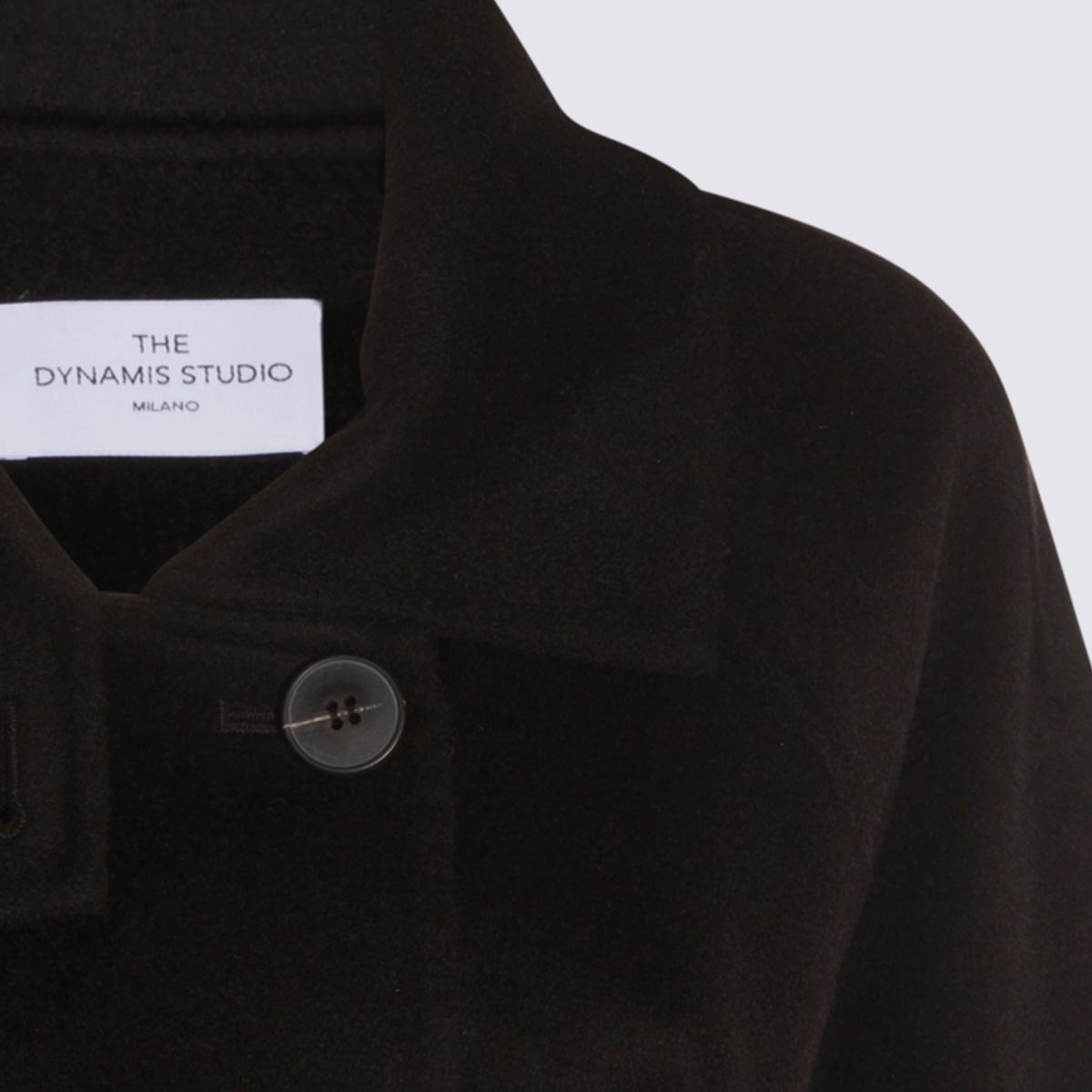 The Dynamis Studio Dark Grey Wool Coat