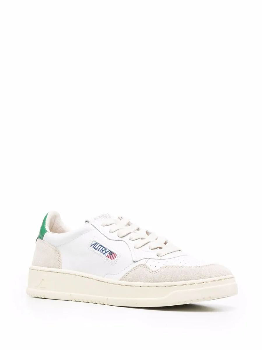 Autry "Medalist Low" Suede Sneakers Shoes