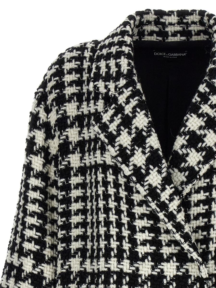 Dolce & Gabbana 'Pied De Poule' Coat