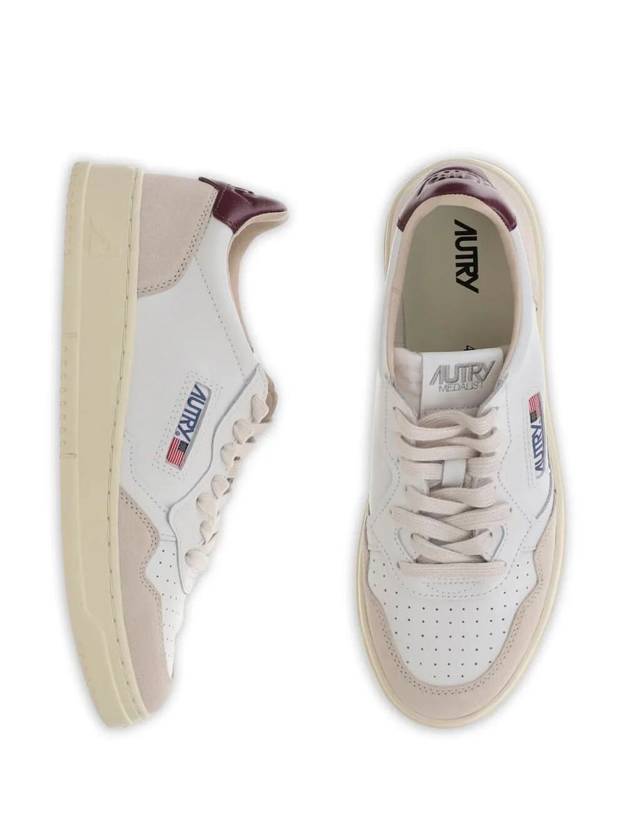 Autry "Medalist Low" Suede Sneakers Shoes