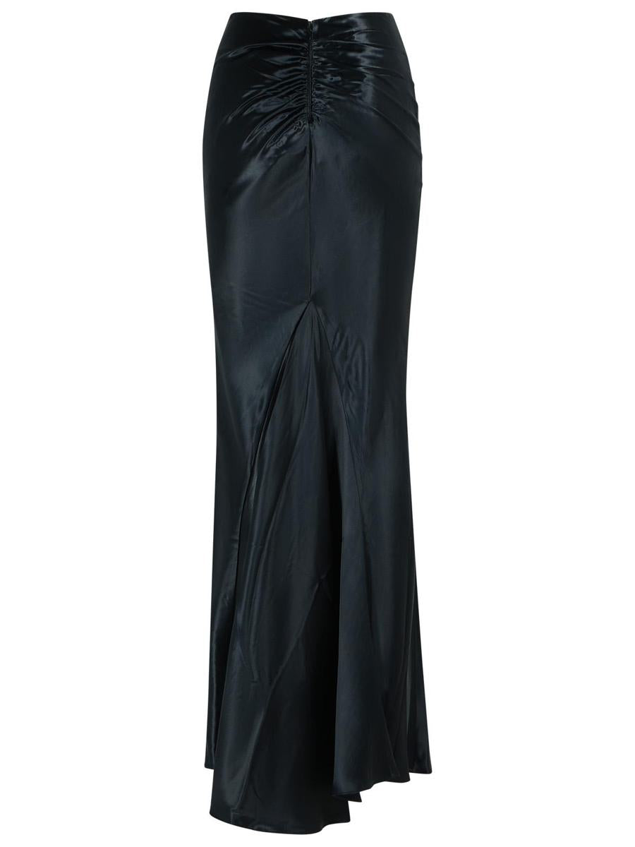 The Andamane 'Nemesia' Black Viscose Skirt
