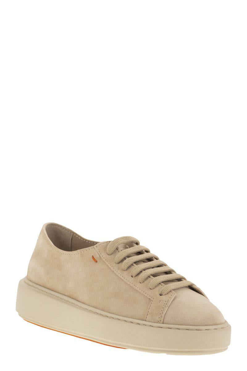 Santoni Suede Sneakers