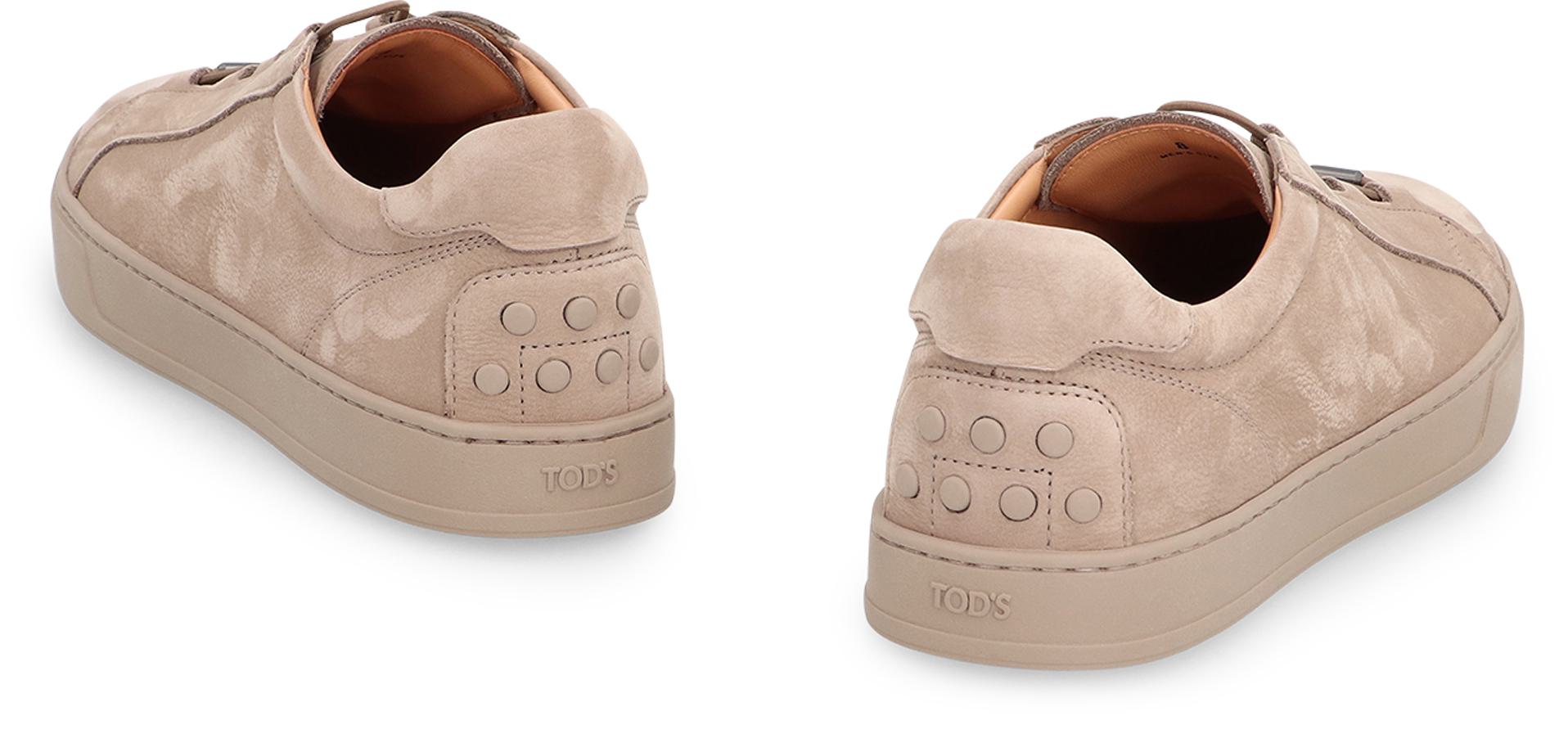 Tod'S Nubuck Low-Top Sneakers