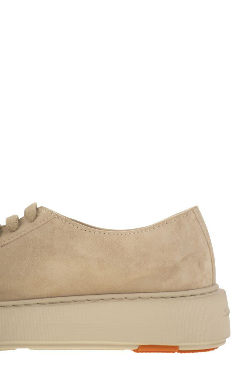 Santoni Suede Sneakers
