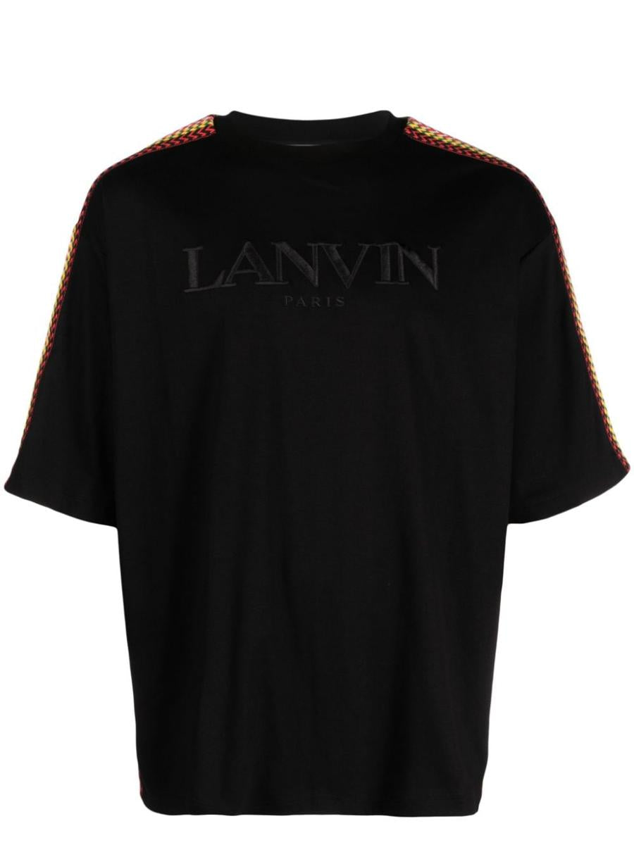 Lanvin Side Curb Oversized T-Shirt Clothing