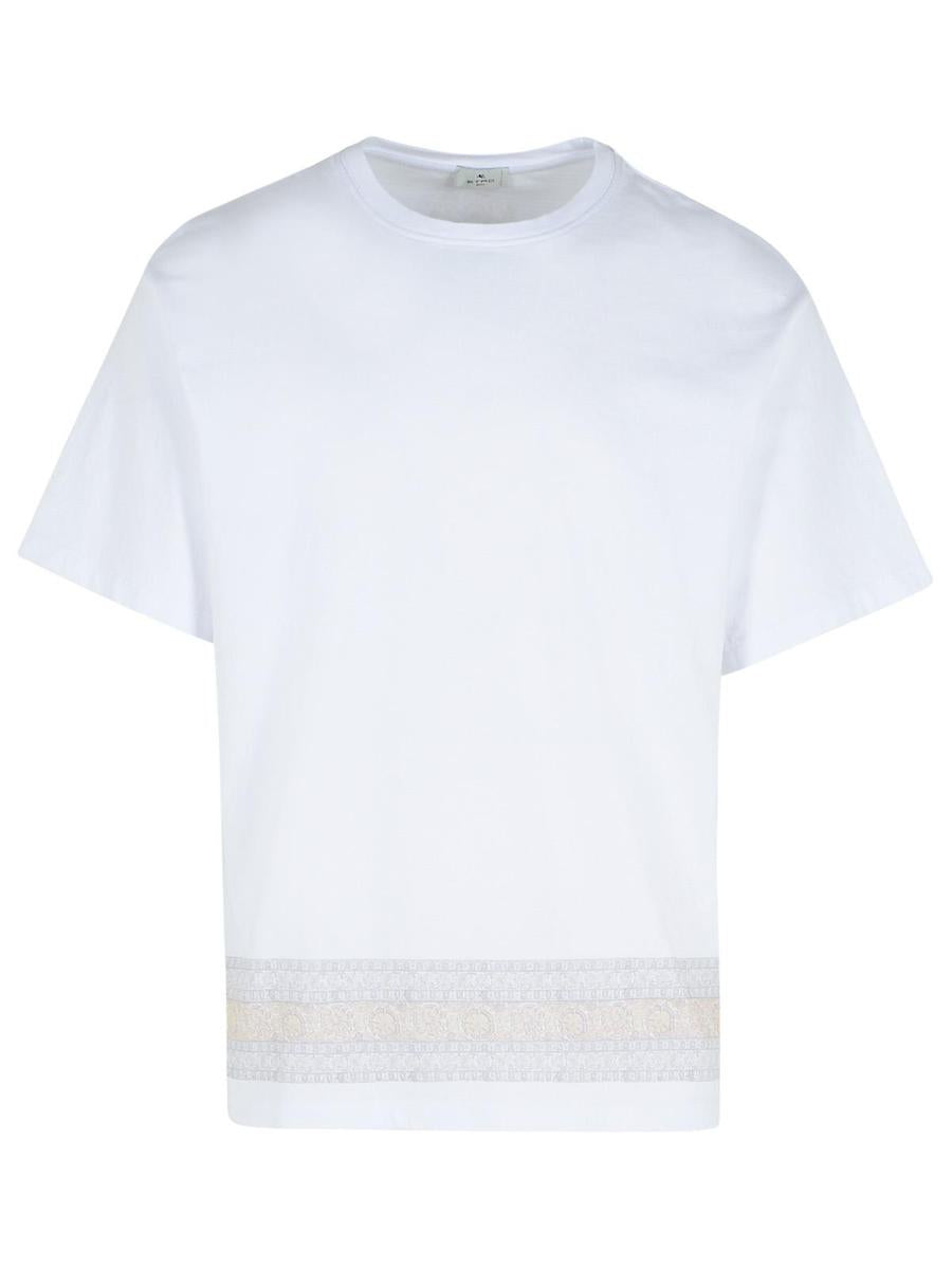 Etro 'Soho' White Cotton T-Shirt
