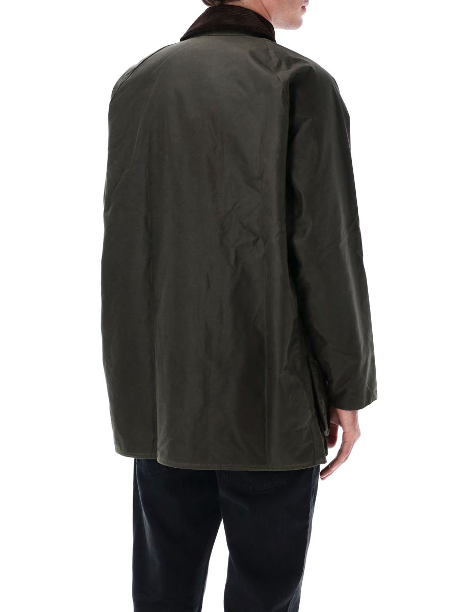 Barbour Beaufort Waxed Cotton Jacket Tartan Lined