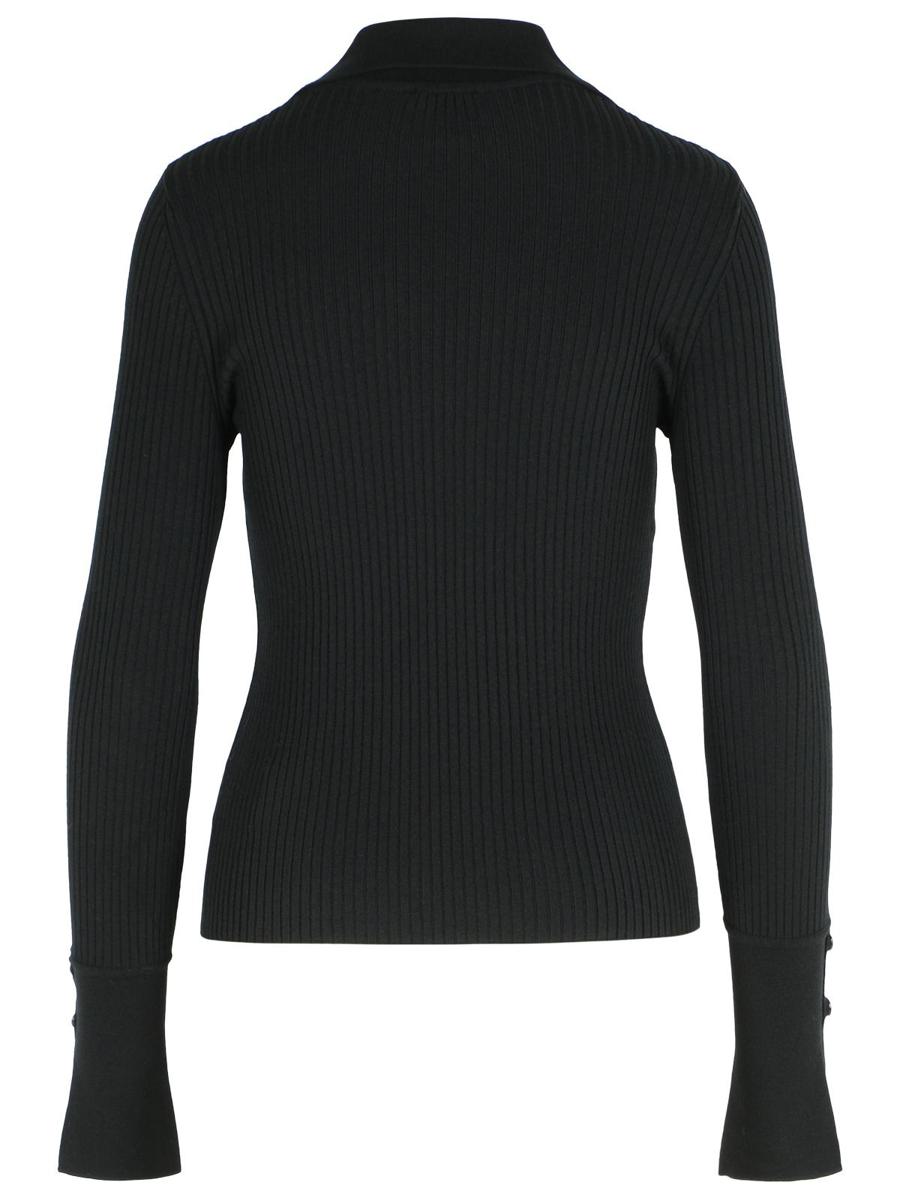 Courrèges Black Polyester Blend Sweater