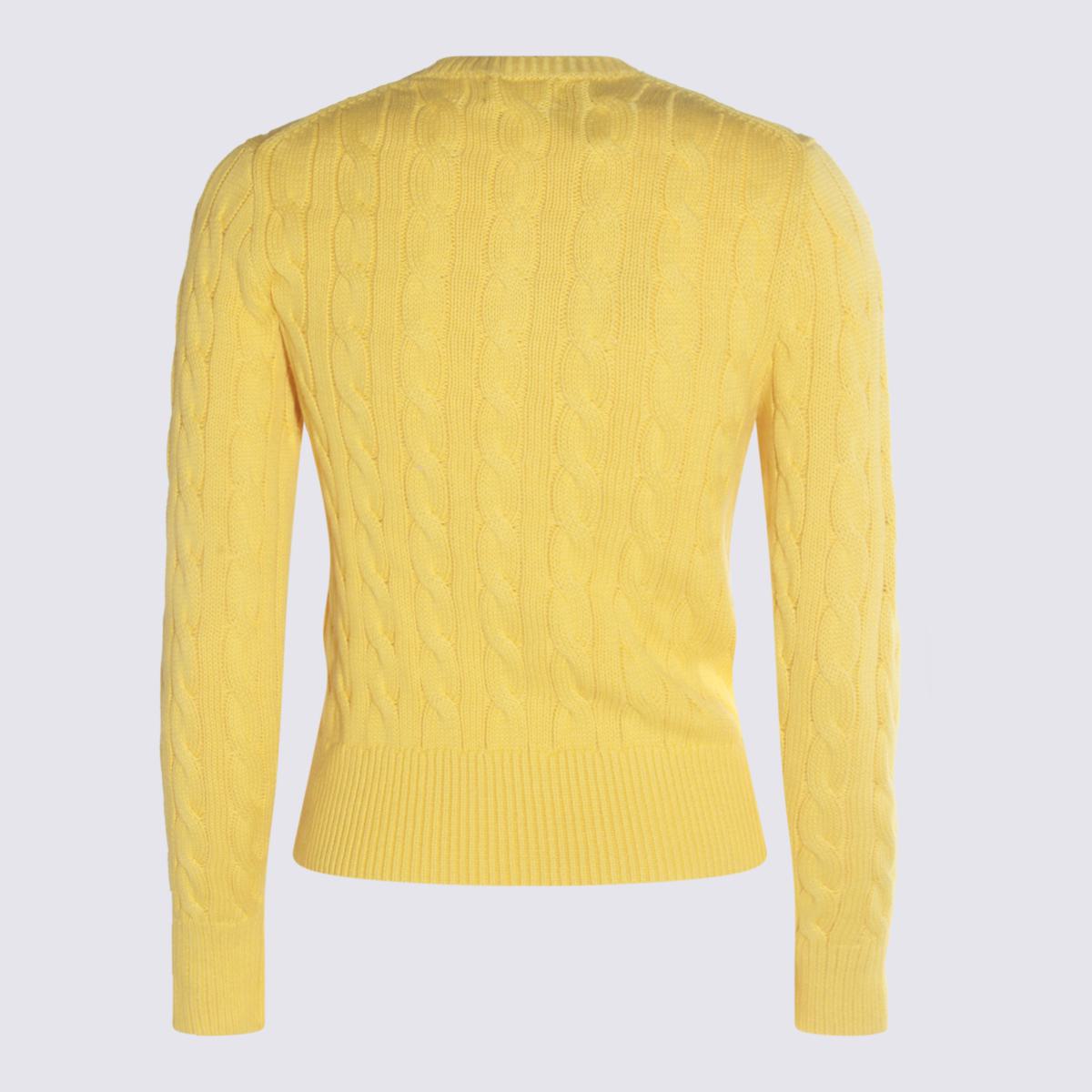 Polo Ralph Lauren Yellow Cotton Knitwear