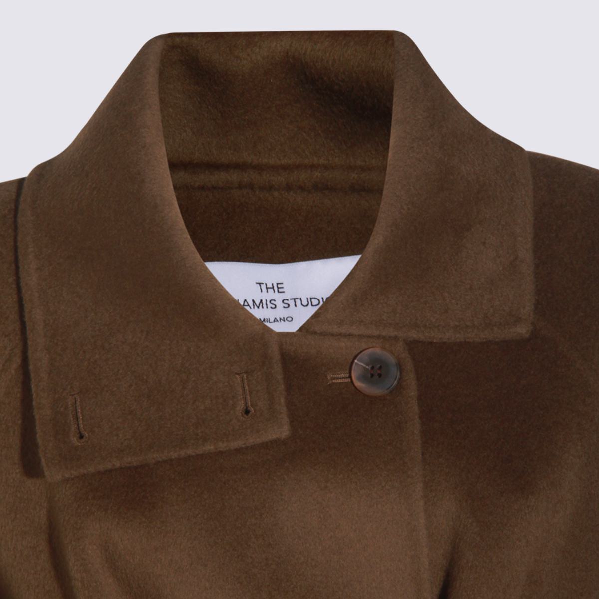 The Dynamis Studio Camel Wool Coat