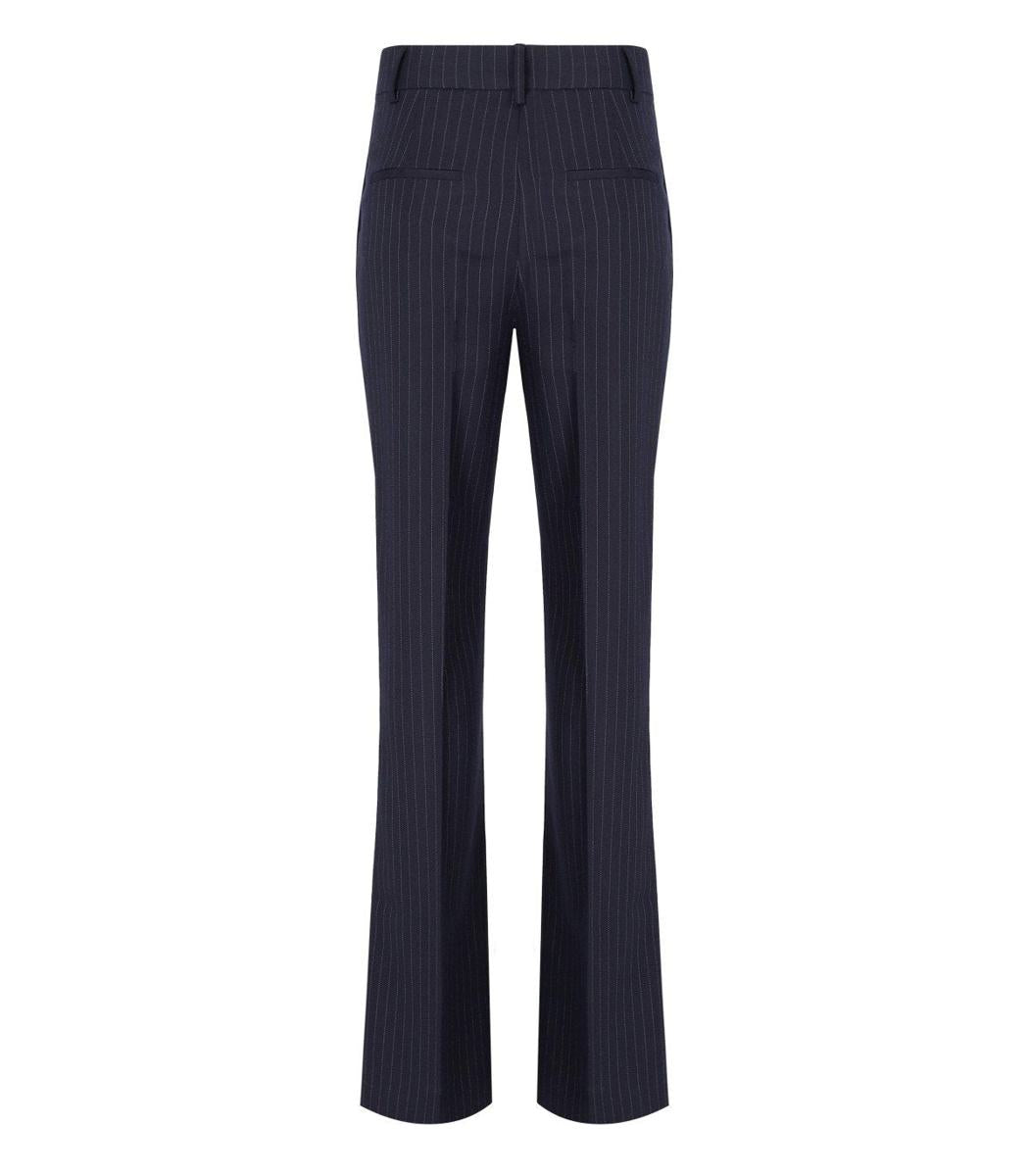 Essentiel Antwerp Invade Navy Blue Flared Pants