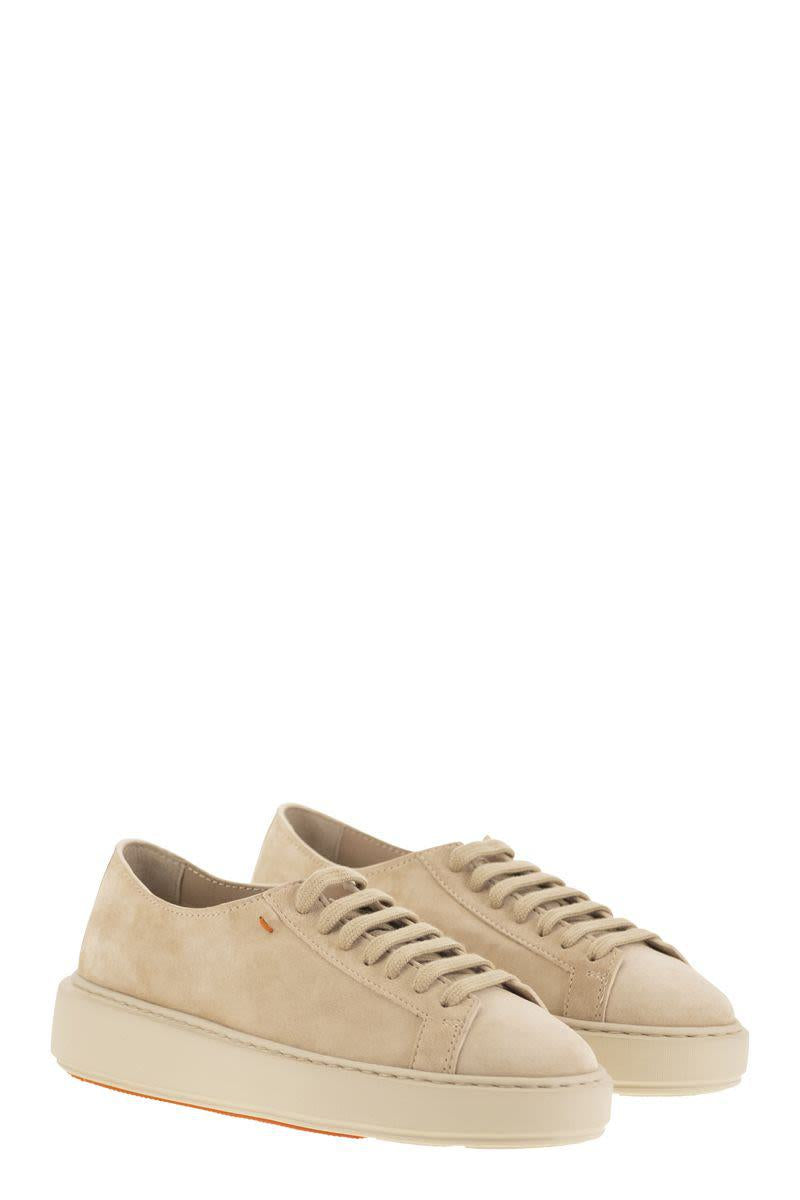 Santoni Suede Sneakers