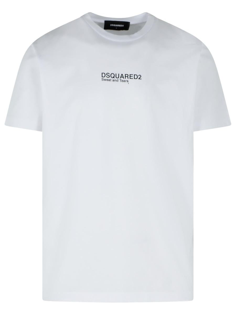 DSQUARED2 White Cotton T-Shirt