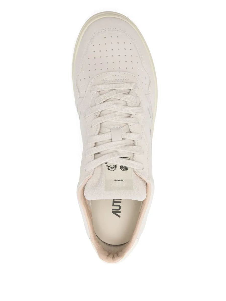 Autry "Medalist Low" Suede Sneakers Shoes