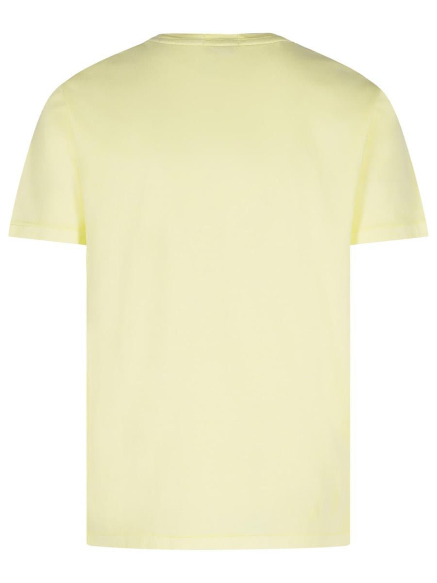 Polo Ralph Lauren Yellow Cotton T-Shirt