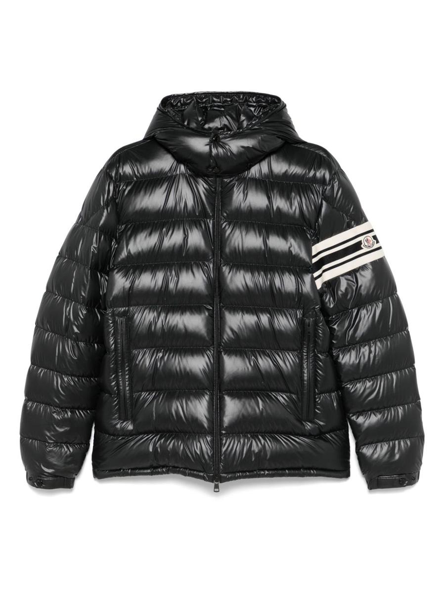 Moncler Black 'Landre' Down Jacket With Hood