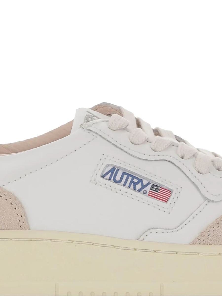 Autry "Medalist Low" Suede Sneakers Shoes